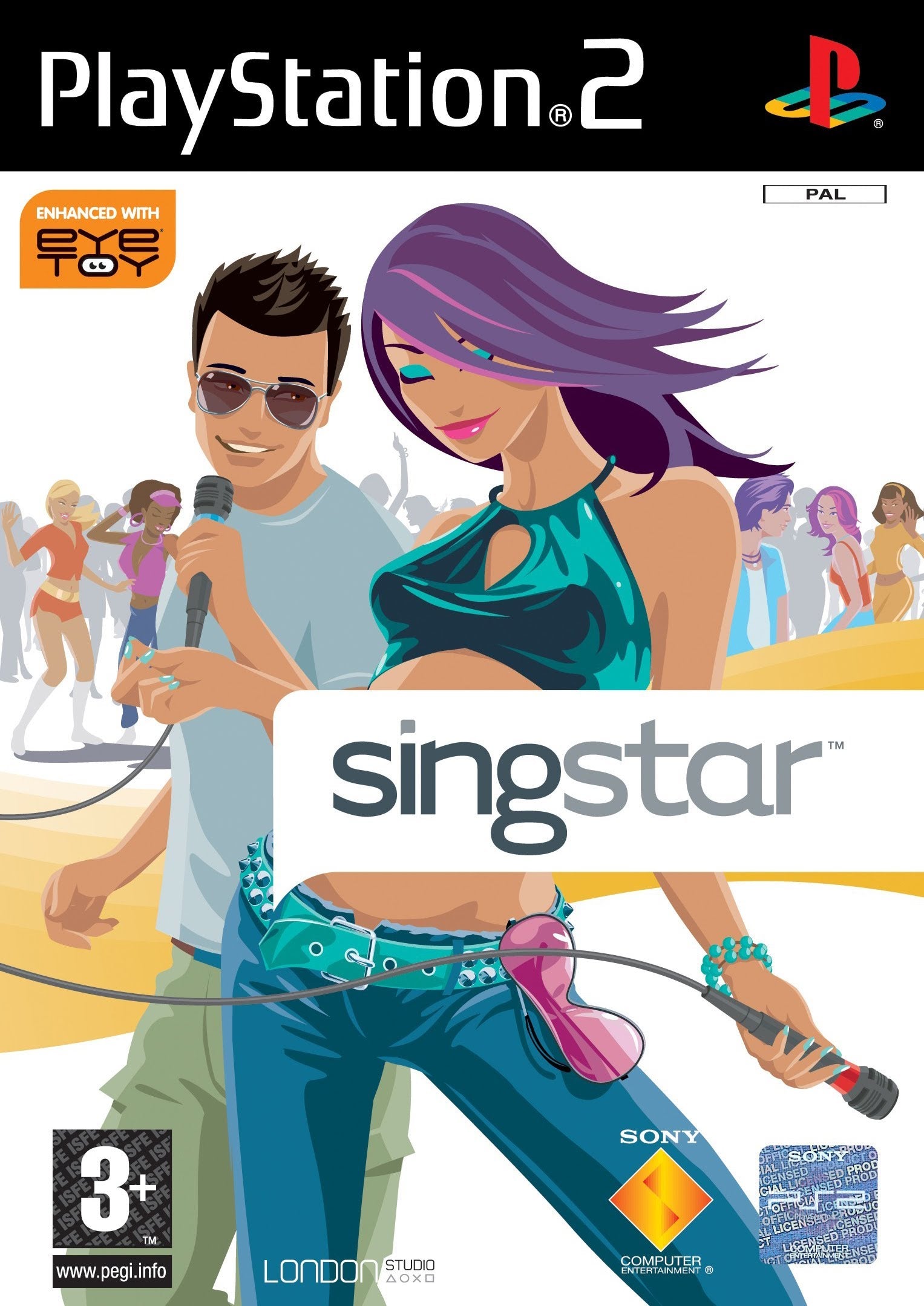 Singstar [PlayStation 2] Completo - Estado Excelente