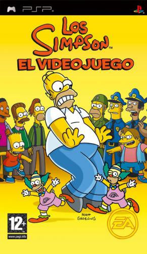 Los Simpson El Videojuego PlayStation Portable completo PAL ESP - Estado excelente