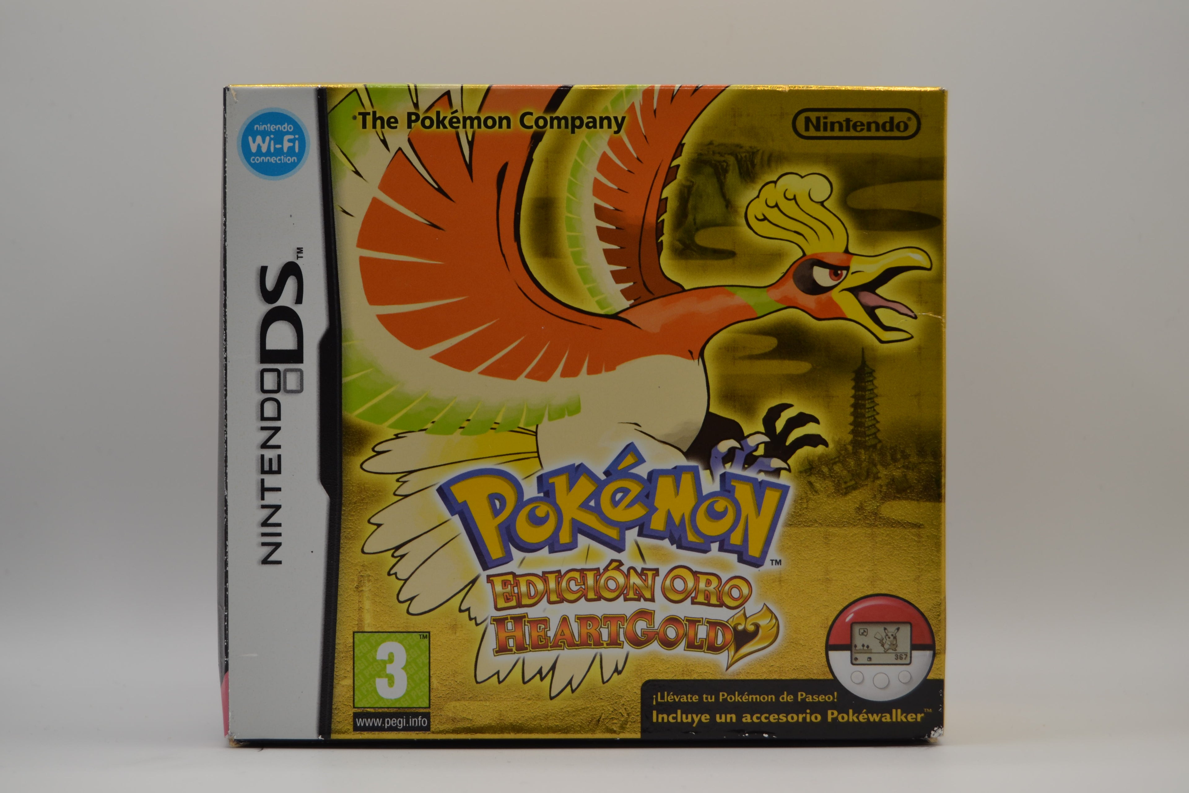 Pokemon Heartgold Box [DS] Completo + Pokewalker + Figura - Estado Excelente