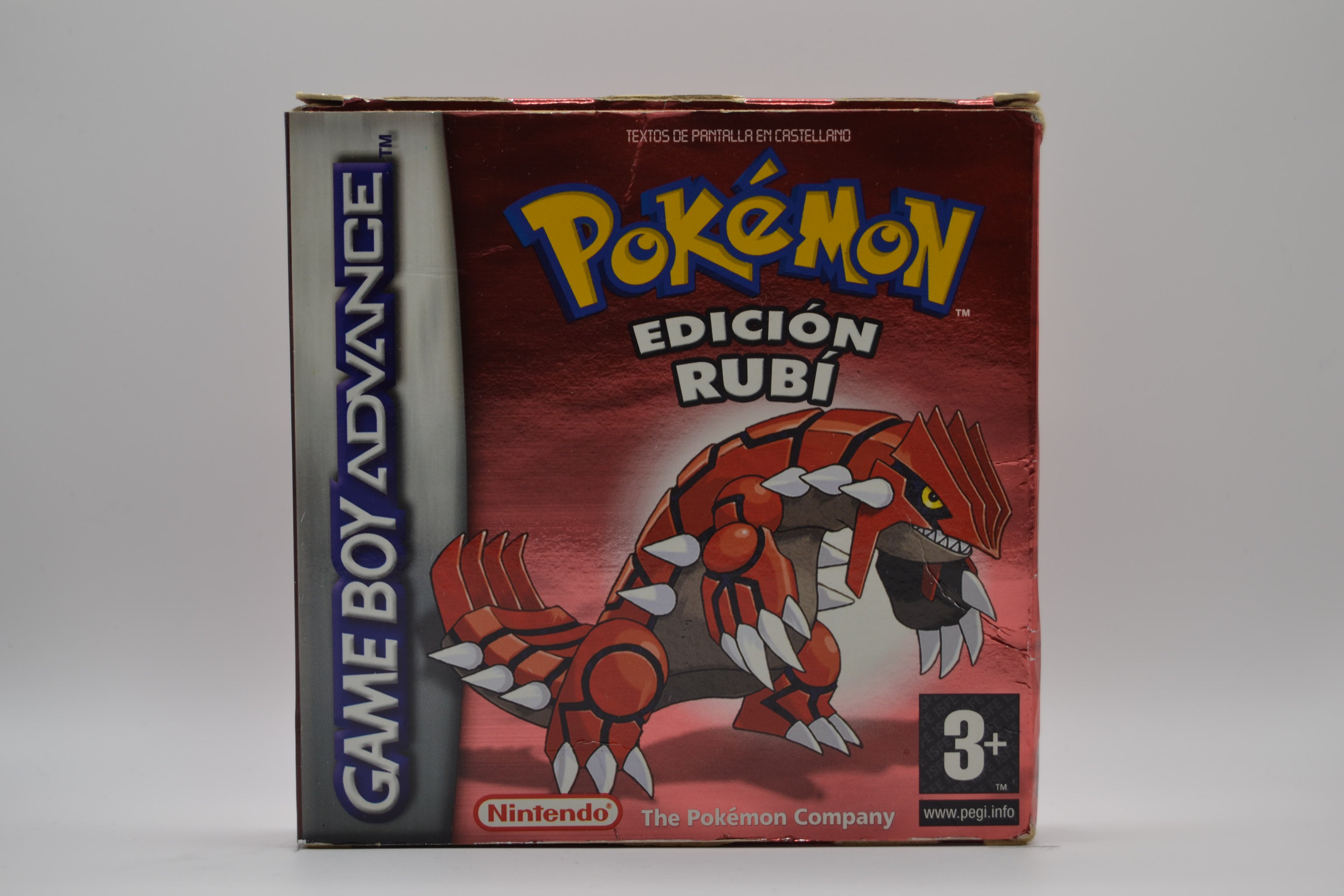 Pokemon Rubí [GBA] Completo - Estado Cuidado