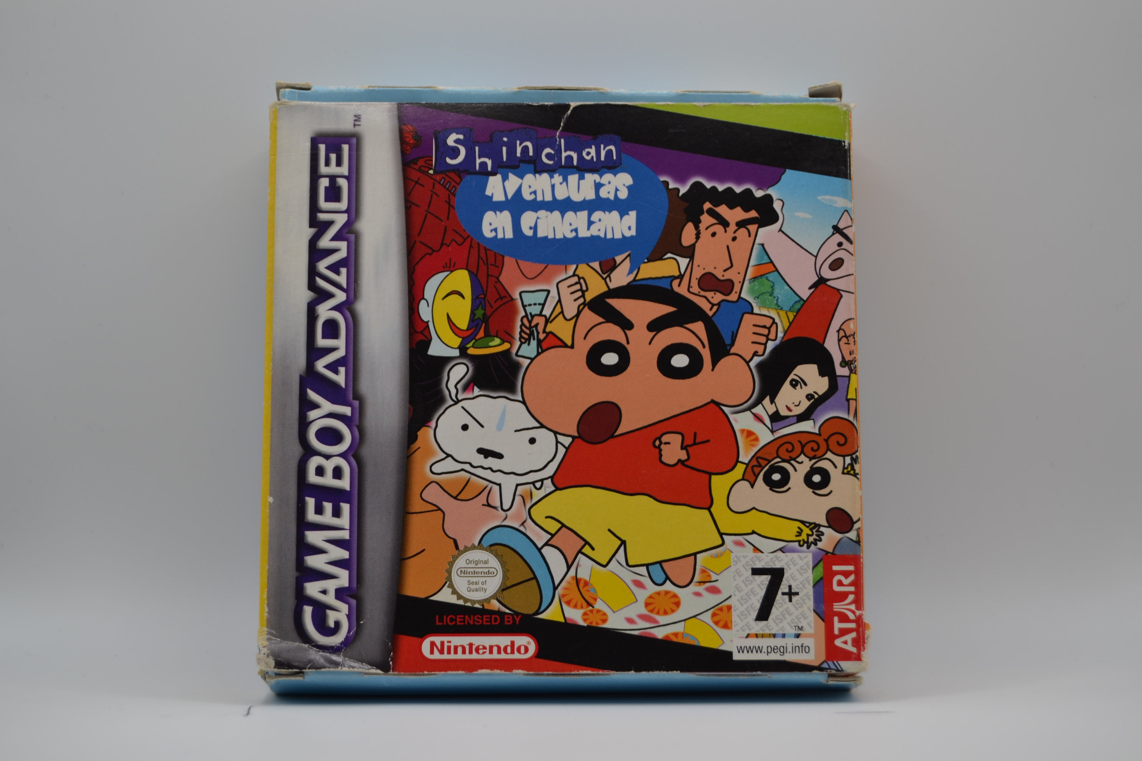 Shin Chan: Aventuras en Cineland para Game Boy Advance (GBA) Completo, Buen Estado