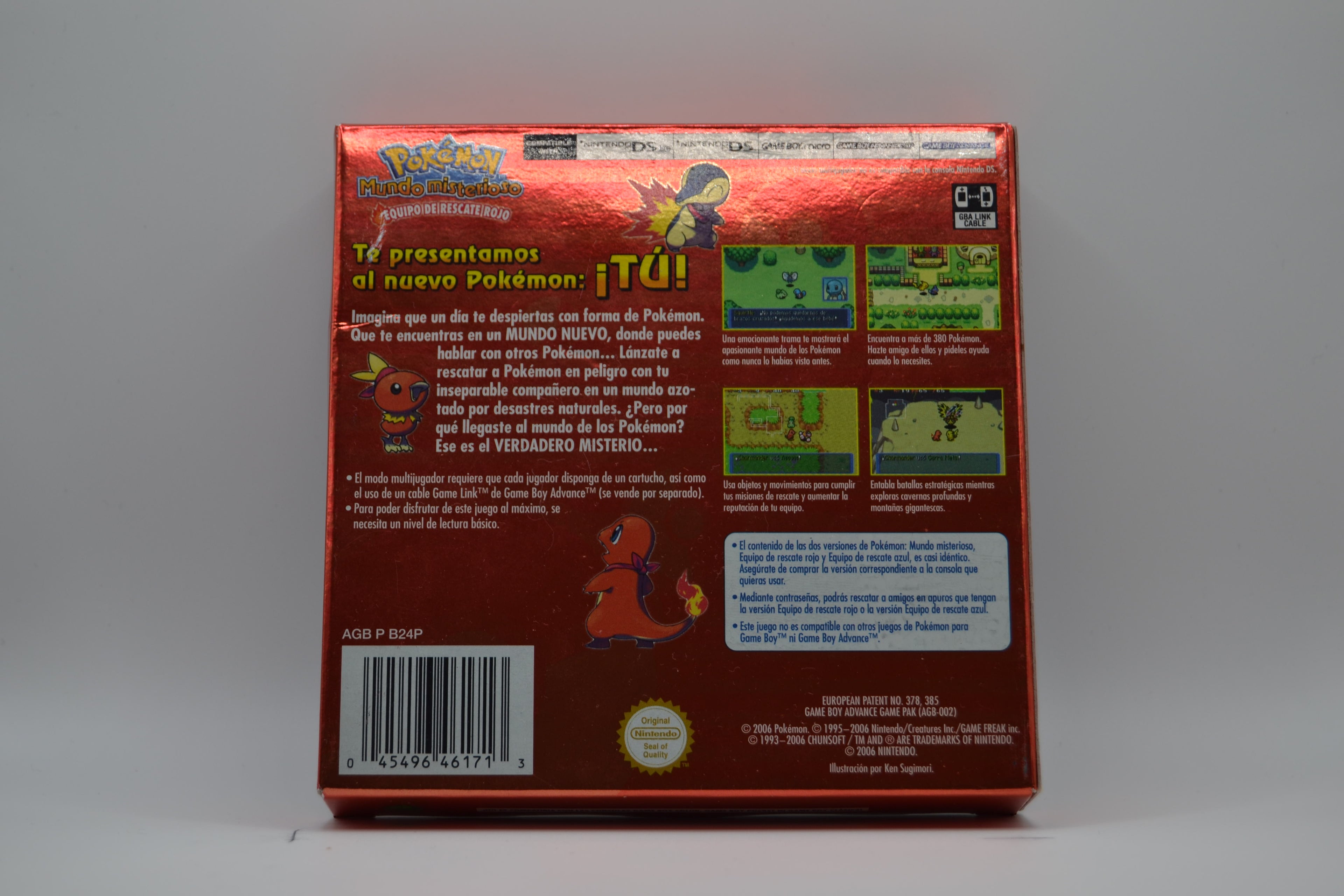 Pokemon Mundo Misterioso - [GBA] Completo - Estado Cuidado