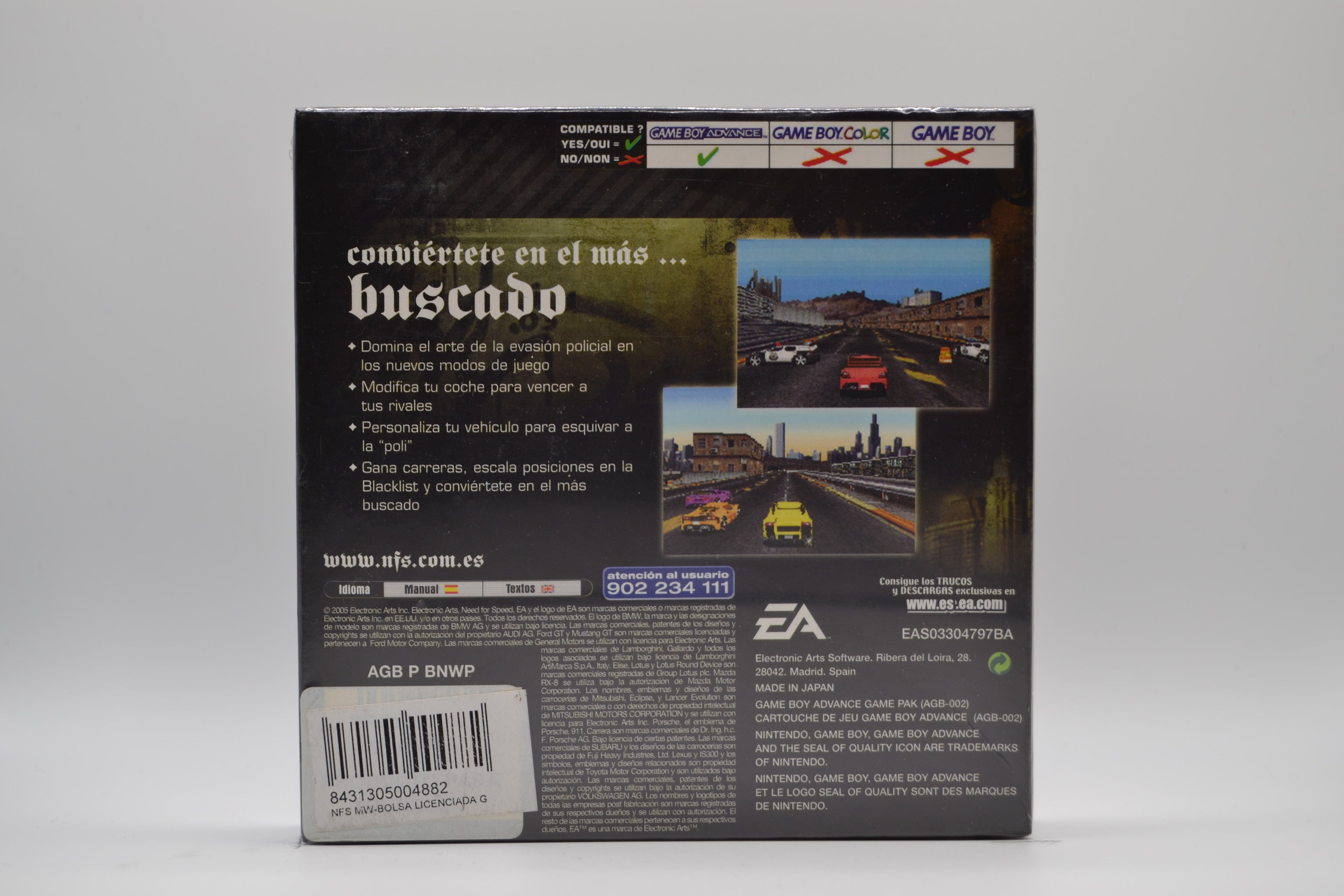 Need for Speed Most Wanted [GBA] Sellado