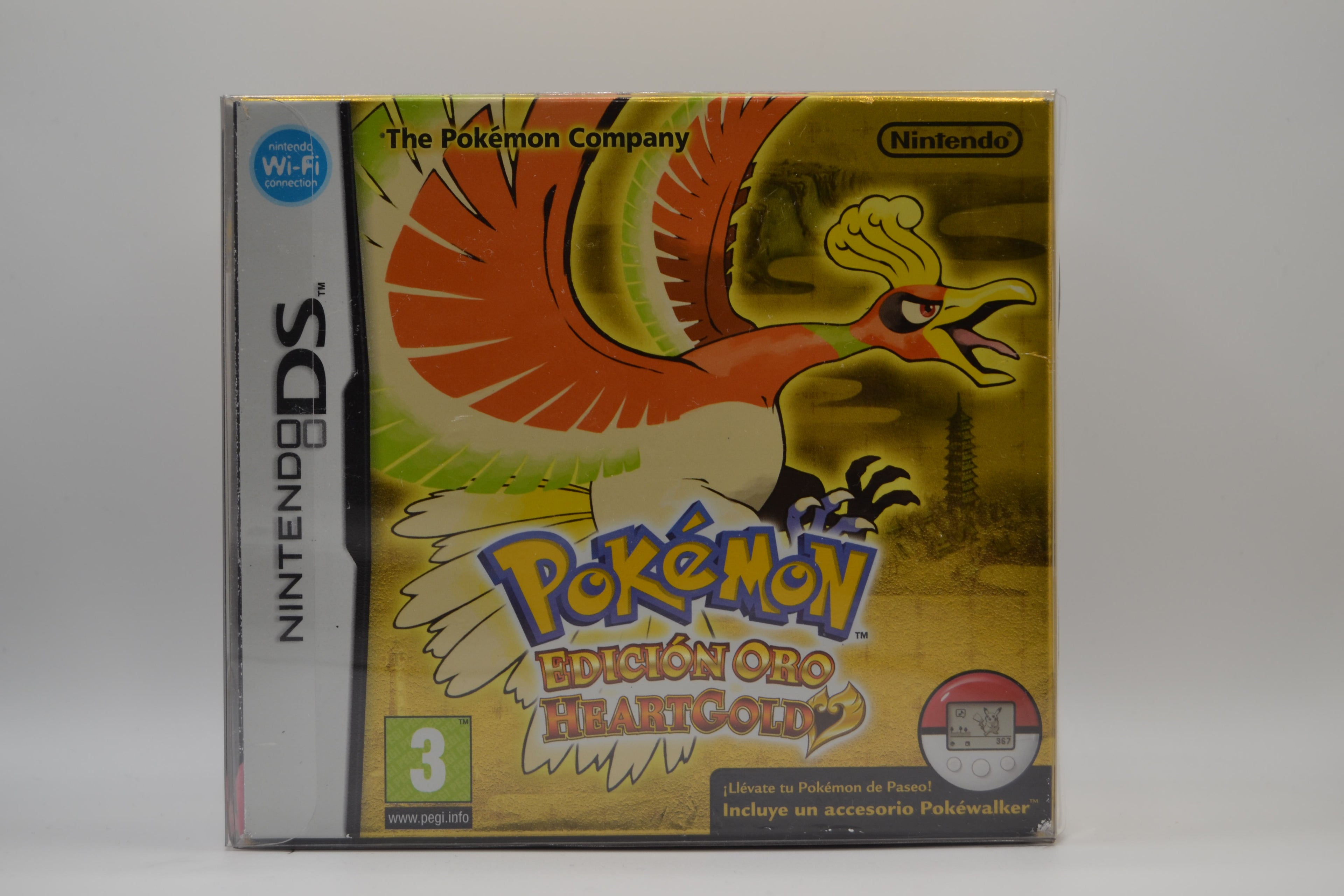 Pokemon Heartgold Box [DS] Completo + Pokewalker + Figura - Estado Excelente