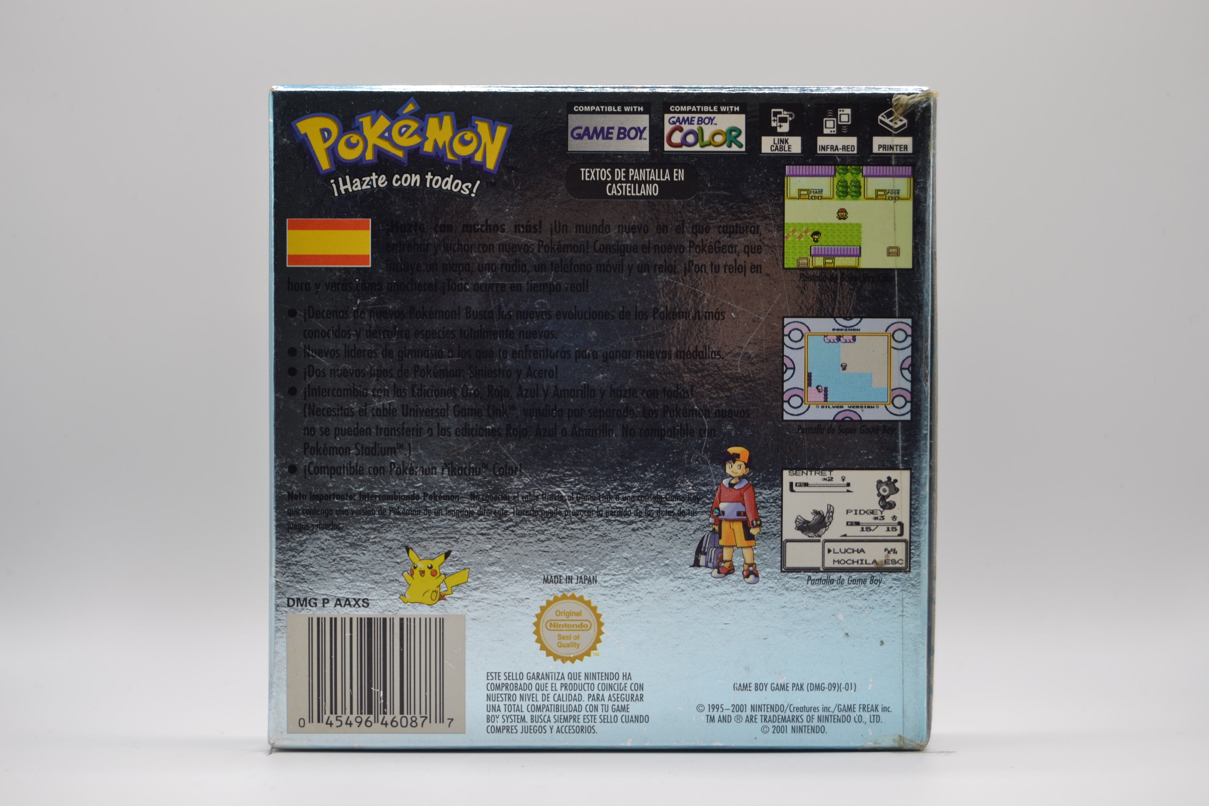 Pokemon Plata[GBC] Completo - Estado Excelente