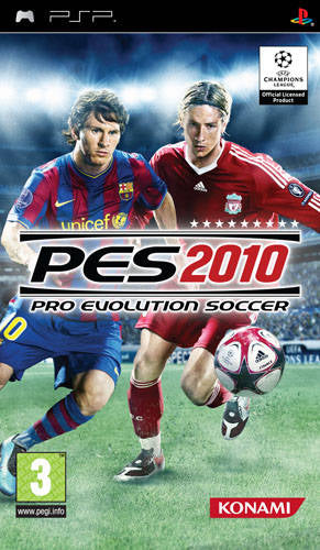 PES 2010 PlayStation Portable juego+caja PAL - Estado cuidado