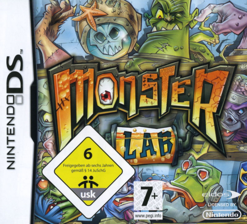 Monster Lab Nintendo DS juego + caja PAL EUR - Estado excelente