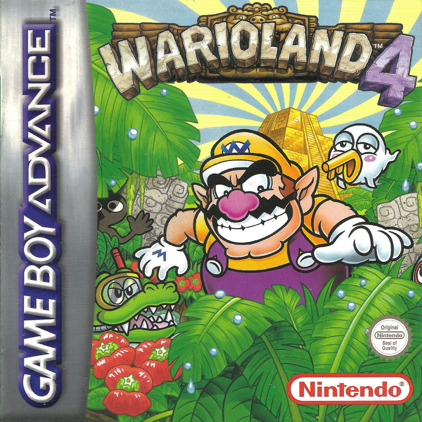 Wario Land 4 para Game Boy Advance (GBA) Solo Cartucho, Estado Coleccionista
