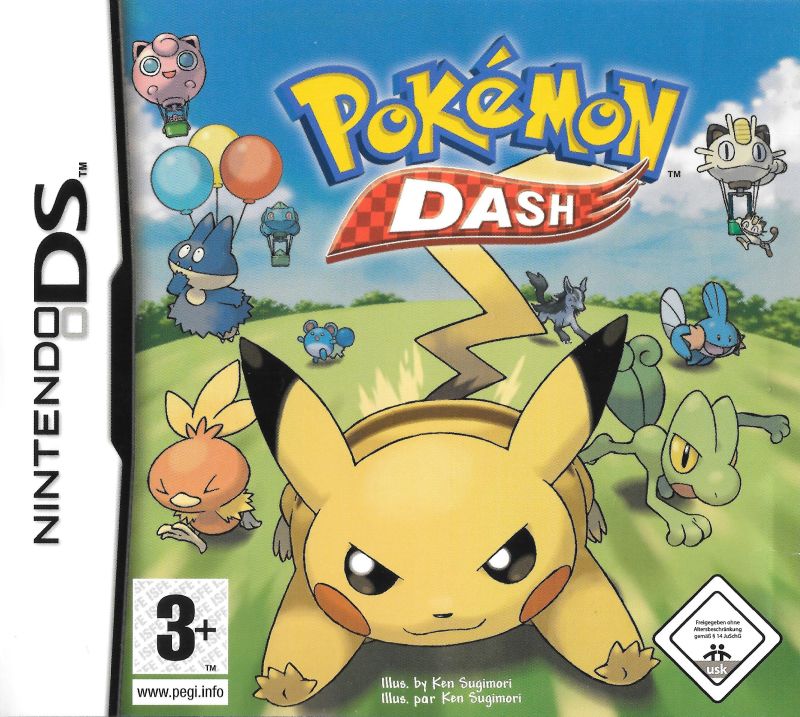 Pokémon Dash Nintendo DS completo PAL ESP - Estado excelente