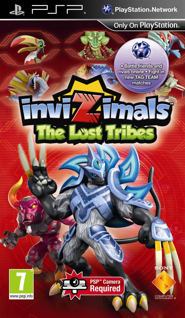 Invizimals: Las Tribus Perdidas PlayStation Portable juego + caja PAL ESP - Estado cuidado