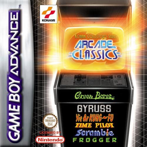 Konami Collector's Series Arcade Classics Game Boy Advance completo PAL ESP - Estado coleccionista