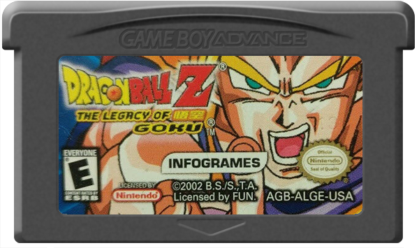 Dragon Ball Z: El Legado de Goku para Game Boy Advance (GBA) Solo Cartucho, Estado Coleccionista