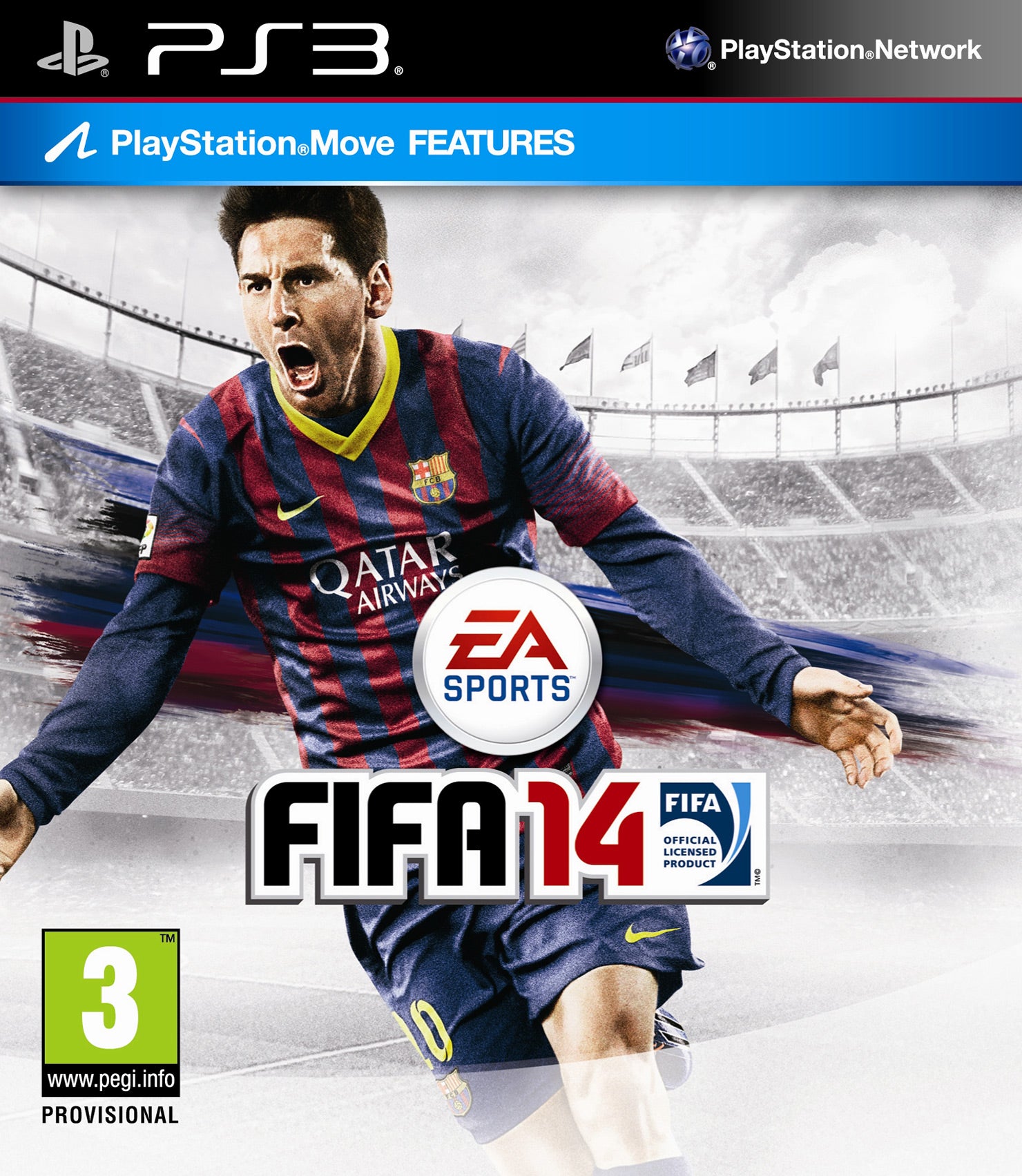 FIFA 14 PlayStation 3 completo PAL ESP - Estado excelente