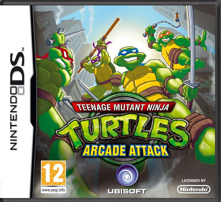 Tortugas Ninja Jóvenes Mutantes [DS] Caja+extras - Estado excelente