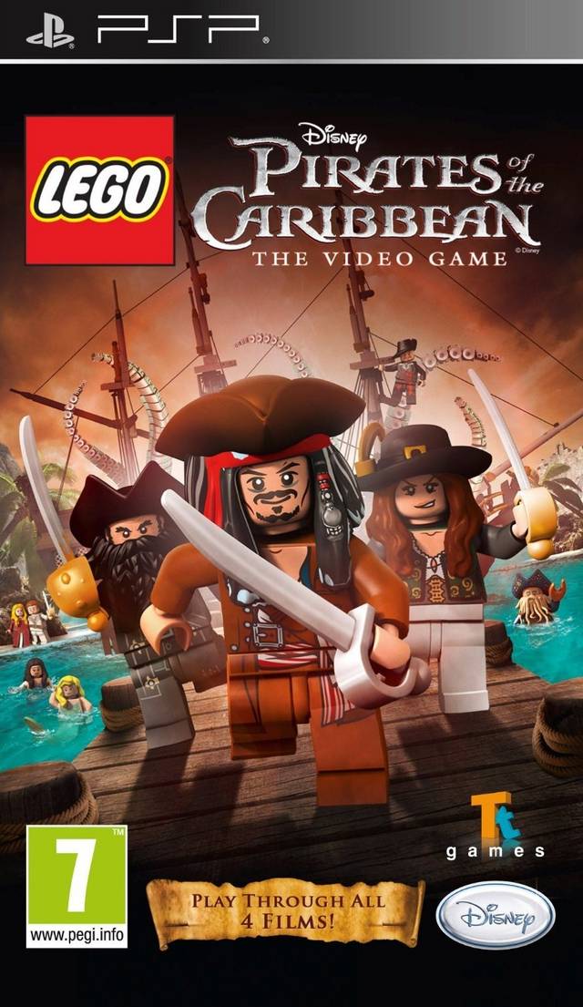 LEGO Piratas del Caribe: El Videojuego PlayStation Portable completo PAL UK - Estado cuidado