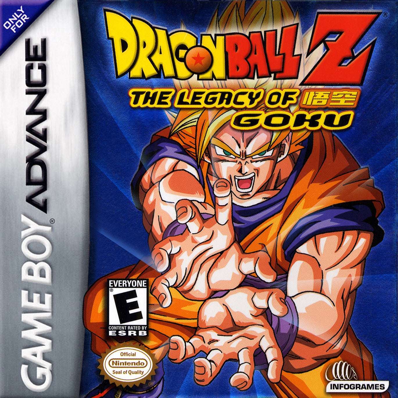 Dragon Ball Z: El Legado de Goku para Game Boy Advance (GBA) Solo Cartucho, Estado Coleccionista