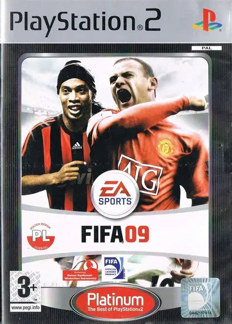 Fifa 09 Edición Platino [PlayStation 2] Completo - Estado cuidado