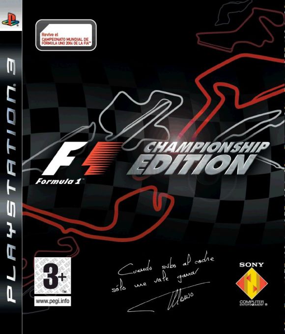F1 Championship Edition [PlayStation 3] Completo - Estado Coleccionista