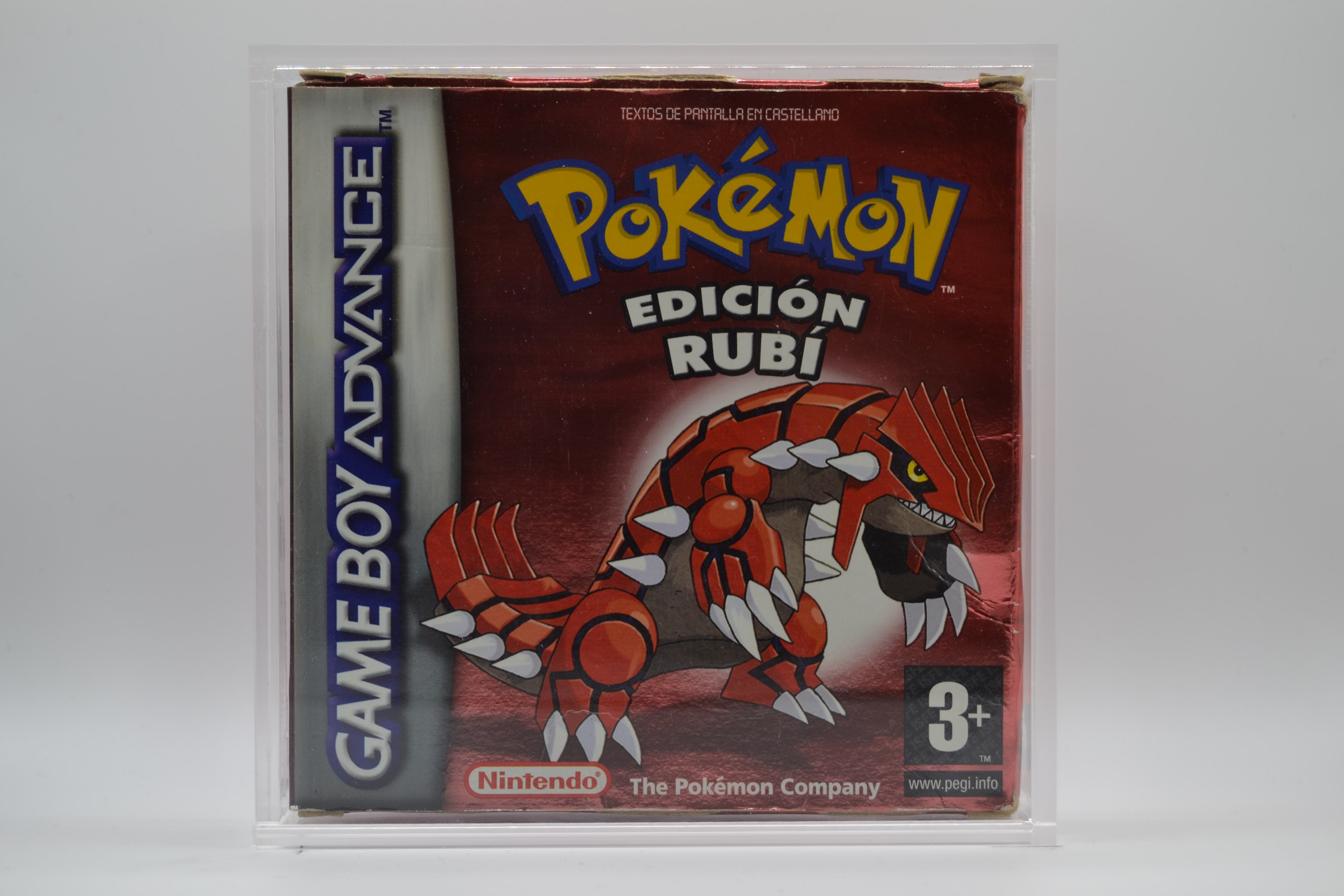 Pokemon Rubí [GBA] Completo - Estado Cuidado