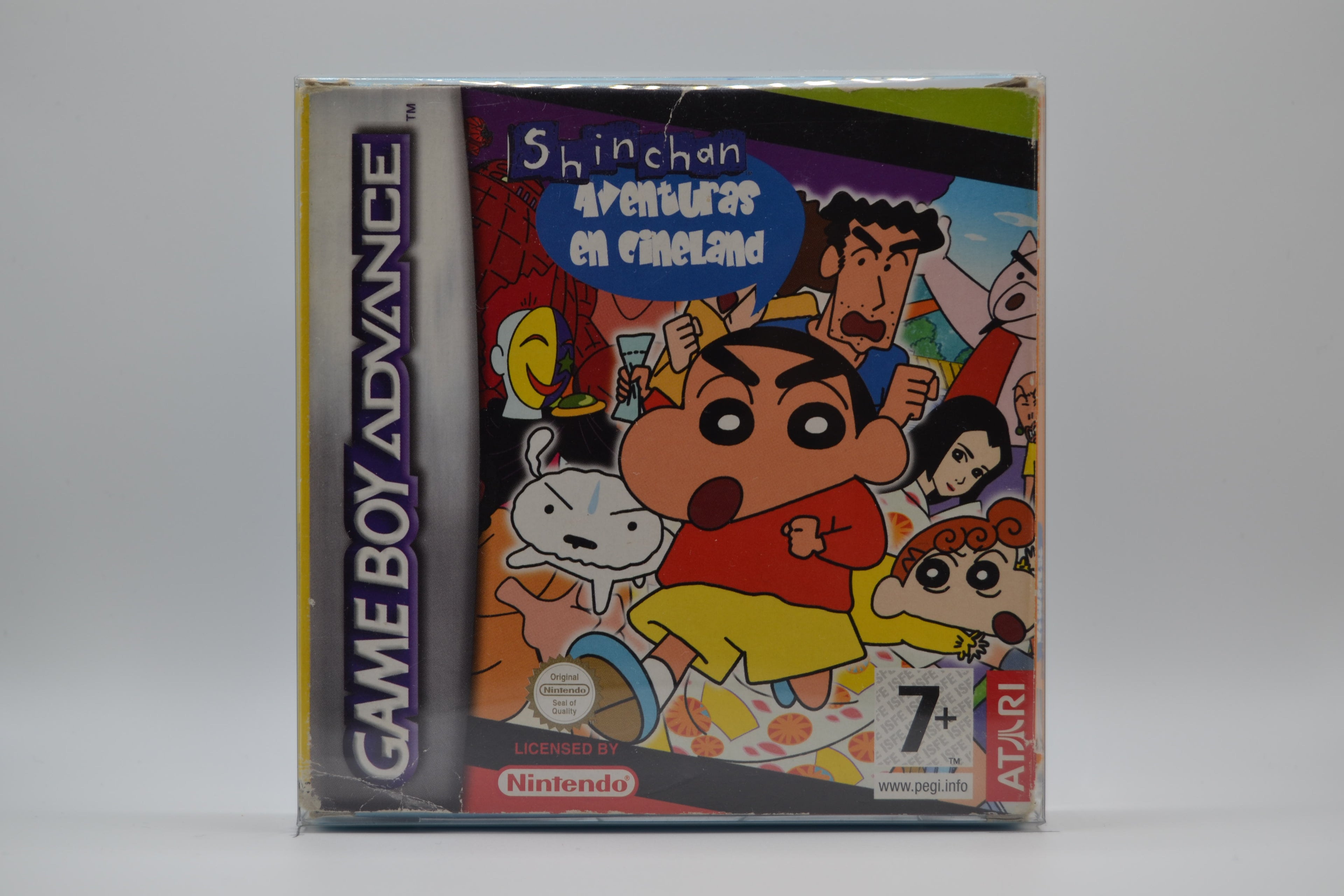 Shin Chan: Aventuras en Cineland para Game Boy Advance (GBA) Completo, Buen Estado