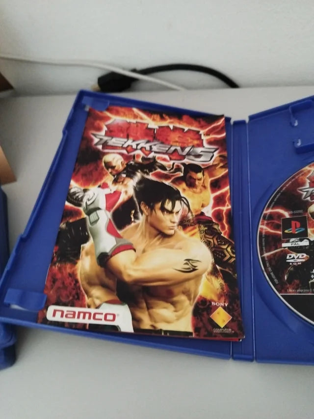 Tekken 5 PlayStation 2 completo PAL ESP - Estado excelente