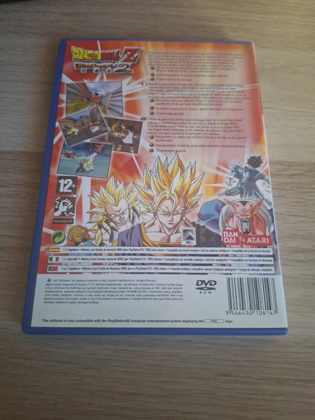 Dragon Ball Z Budokai 2 PlayStation 2 completo PAL ESP - Estado excelente