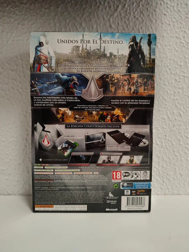 Assassin's Creed Revelations Edición Coleccionista Xbox 360  PAL ESP - SELLADO