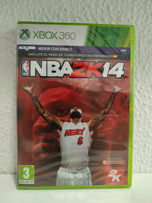 NBA 2K14 Xbox 360 PAL ESP - SELLADO