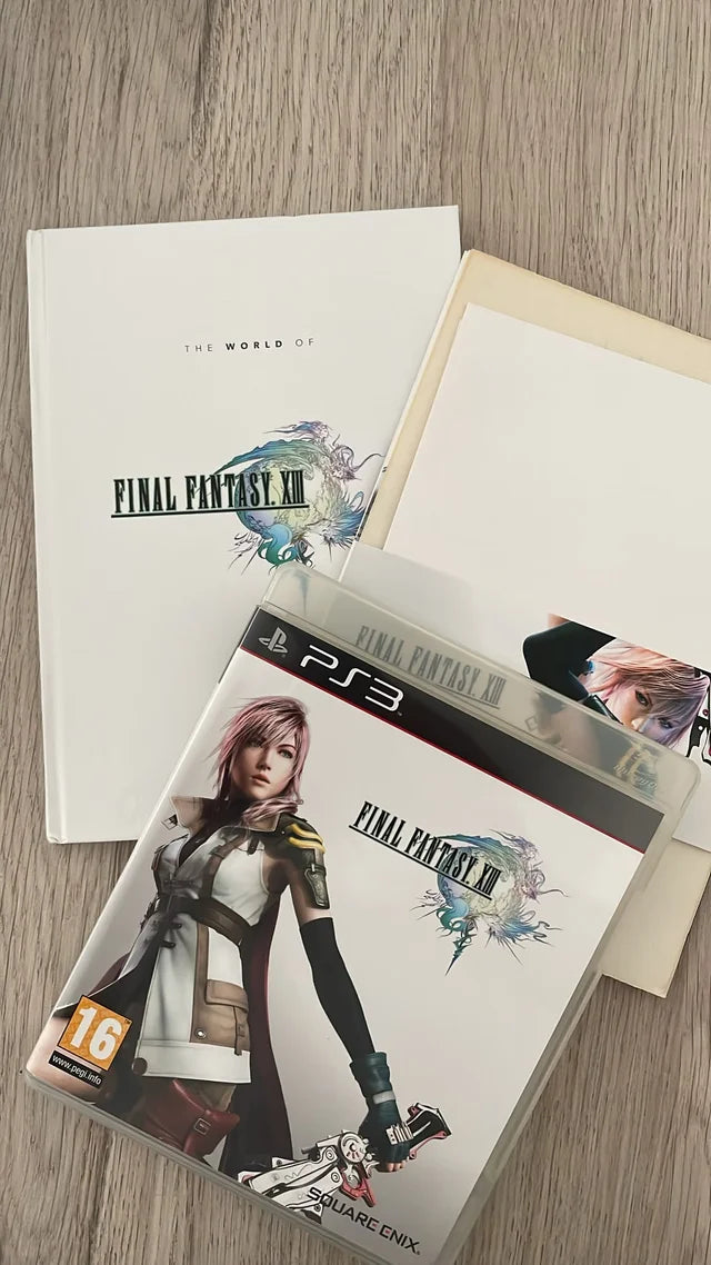 Final Fantasy XIII Edición Limitada para Coleccionistas PlayStation 3 completo PAL ESP - Estado cuidado