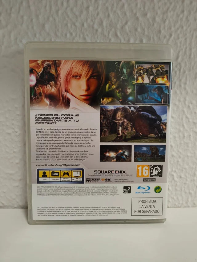 Final Fantasy XIII Edición Limitada para Coleccionistas PlayStation 3 completo PAL ESP - Estado cuidado