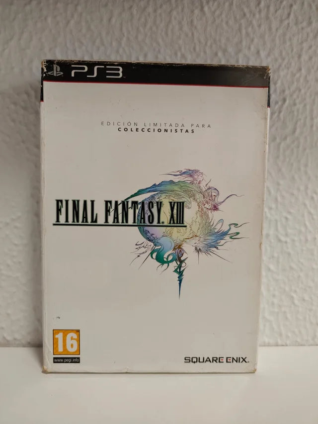 Final Fantasy XIII Edición Limitada para Coleccionistas PlayStation 3 completo PAL ESP - Estado cuidado