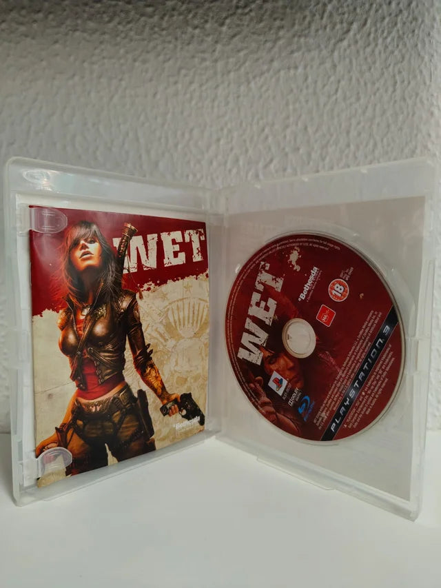 WET PlayStation 3 completo PAL ESP - Estado cuidado