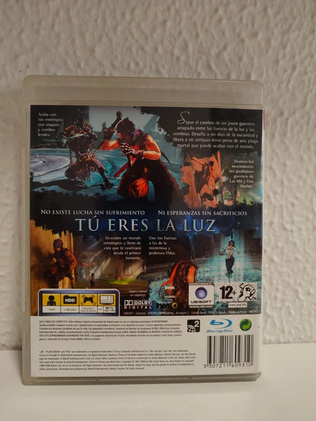 Prince of Persia PlayStation 3 completo PAL ESP - Estado coleccionista
