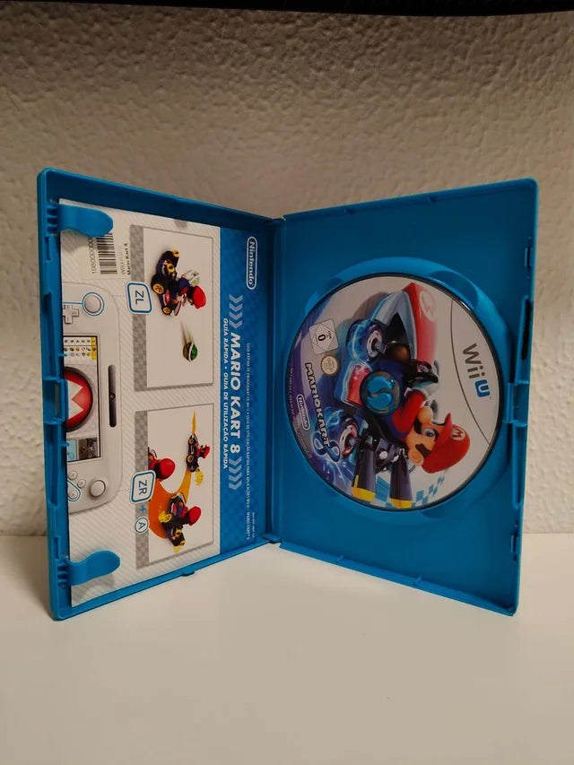 Mario Kart 8 Nintendo Wii U juego + caja + inserts PAL ESP - Estado cuidado