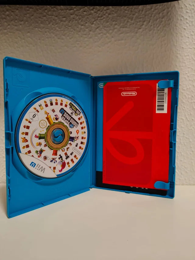 New Super Mario Bros. U Nintendo Wii U juego + caja + inserts PAL ESP - Estado cuidado