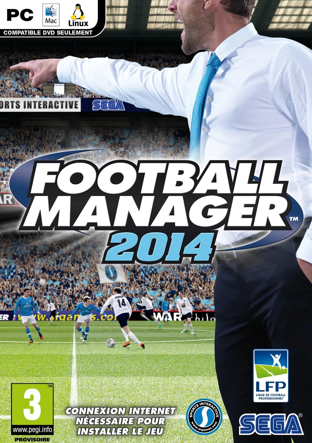 Football Manager 2014 PC completo versión UK - Estado excelente