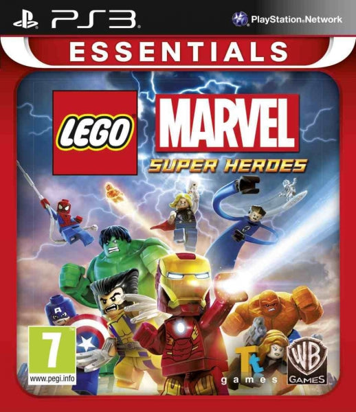 LEGO Marvel Super Heroes Essentials PlayStation 3 completo PAL ESP - Estado cuidado