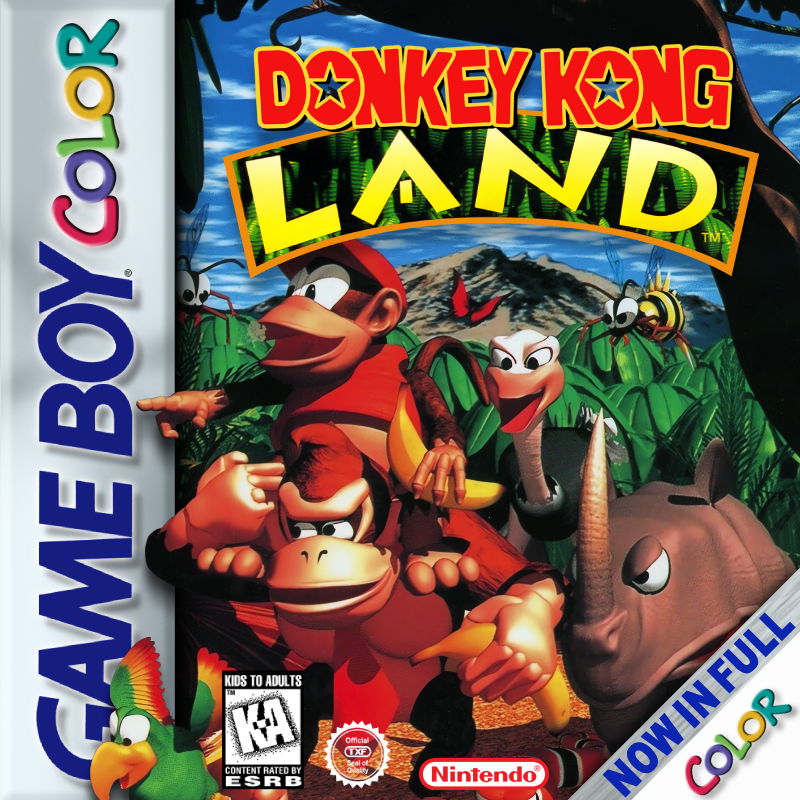 Donkey Kong Land Game Boy Color solo cartucho PAL EUR - Estado básico