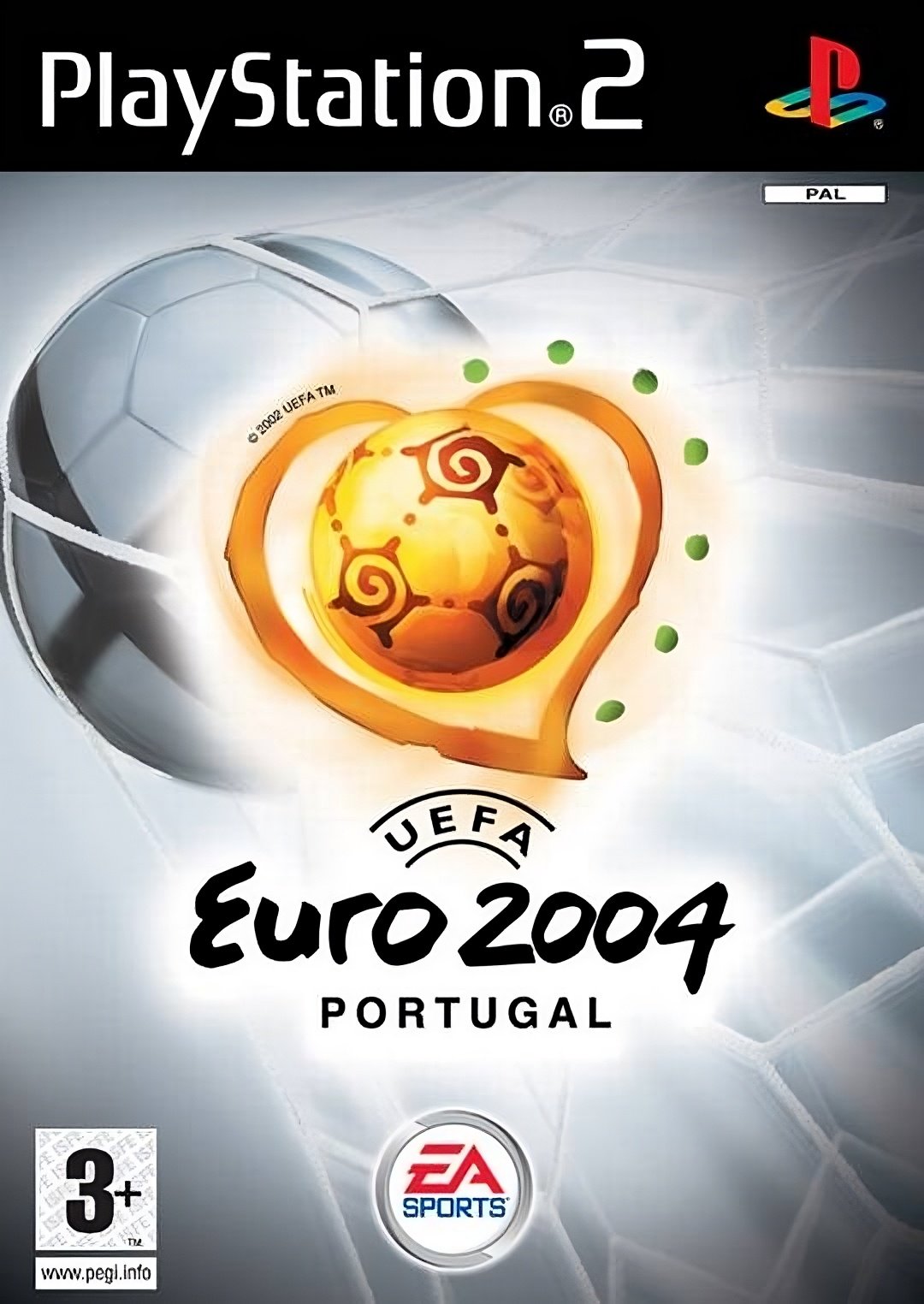 UEFA Euro 2004 PlayStation 2 juego + caja PAL ESP - Estado cuidado