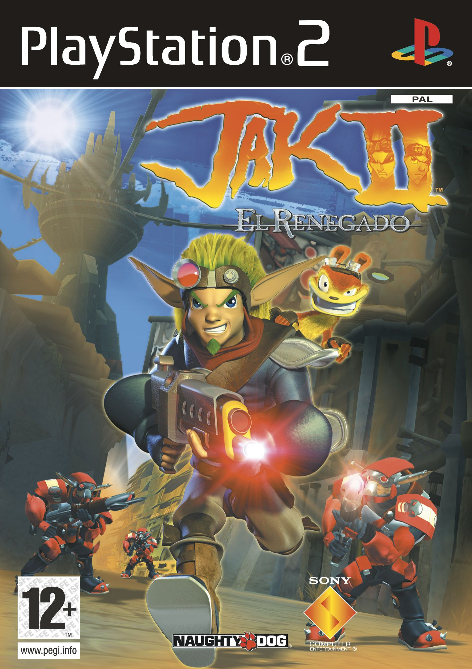 Jak II: El Renegado PlayStation 2 completo PAL ESP - Estado excelente