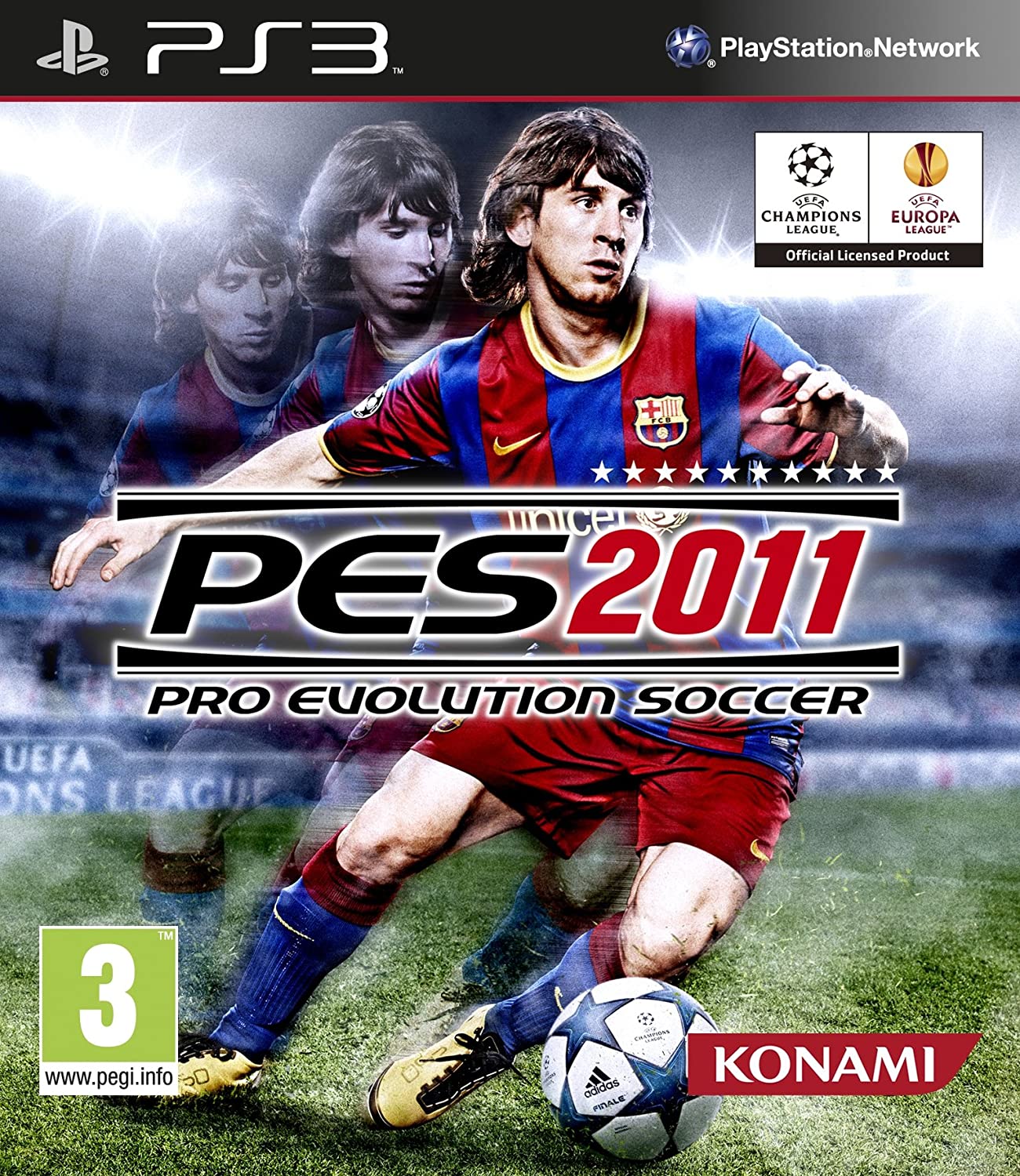 Pro Evolution Soccer 2011  [PS3] Solo Juego