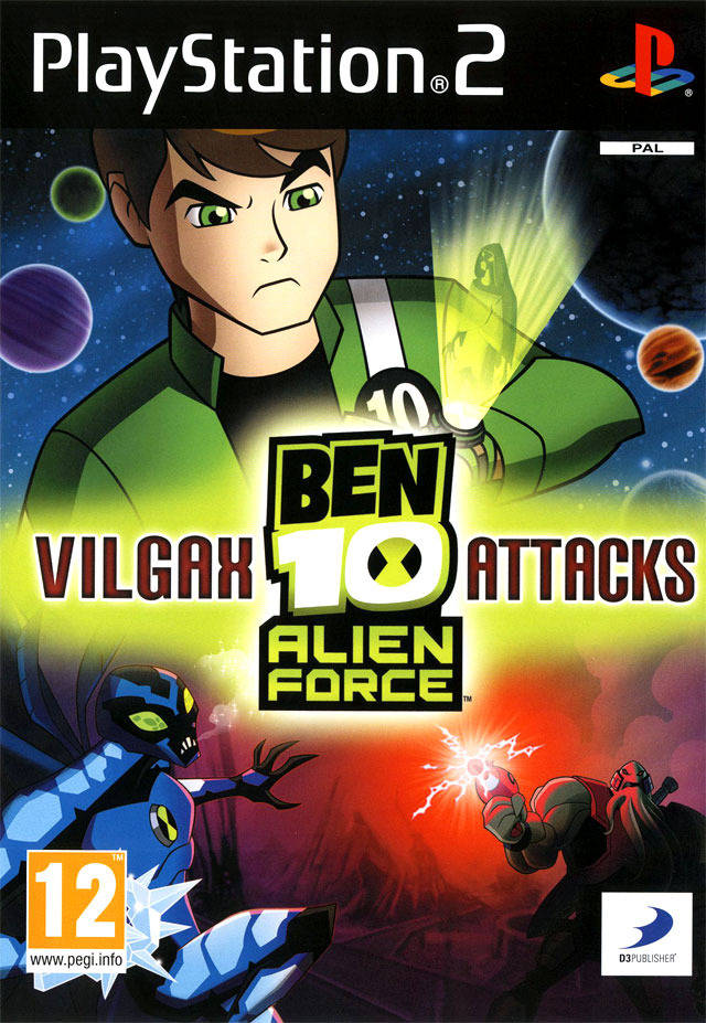 Ben 10 Alien Force Vilgax Attacks PlayStation 2 completo PAL ESP - Estado básico