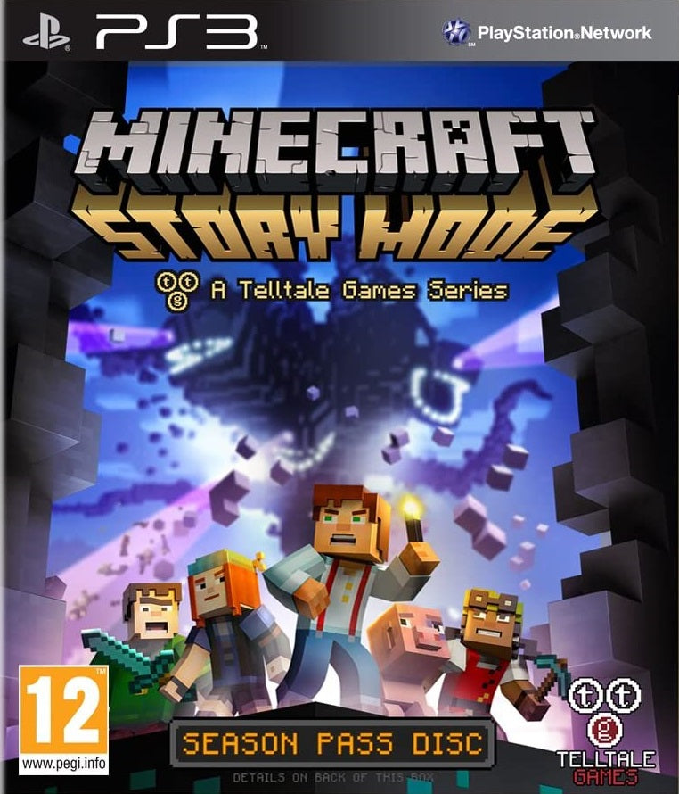 Minecraft Story Mode PlayStation 3 juego + caja PAL ESP - Estado básico