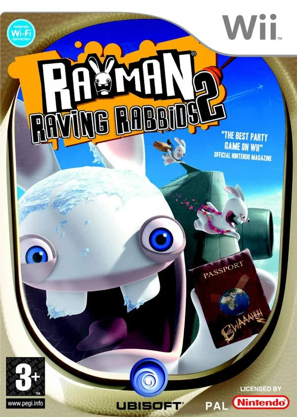 Rayman Raving Rabbids 2 [Wii] Completo - Estado básico