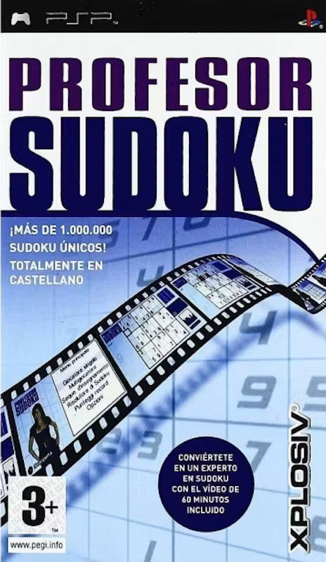 Profesor Sudoku PlayStation Portable completo PAL ESP - Estado excelente