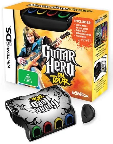 Guitar On Tour Hero - Pakc completo [DS] Completo - Estado básico