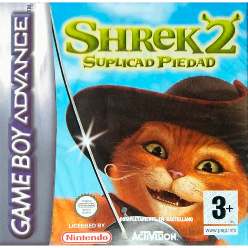 Shrek 2: Suplicad Piedad GBA Completo - Estado básico